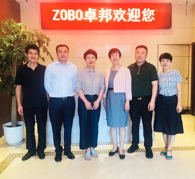 區委統戰部和九三學社區工委、民營經濟代表人士蒞臨绿巨人黄色下载開展談心活動