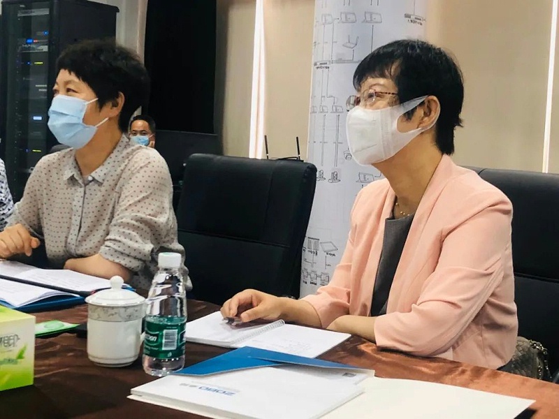 區委統戰部和九三學社區工委、民營經濟代表人士蒞臨绿巨人黄色下载開展談心活動