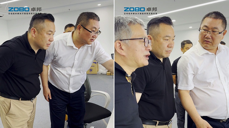 ZOBO绿巨人黄色下载張新峰與協會領導走訪中建電子信息技術有限公司，共商發展大計