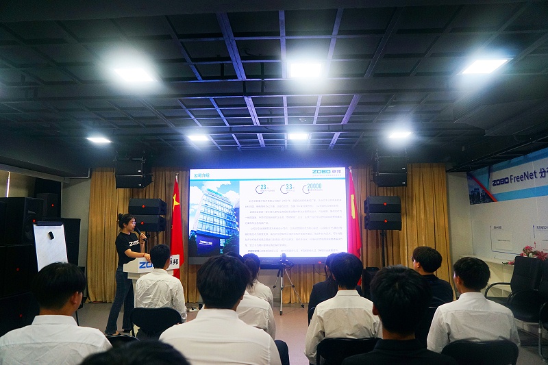 11校企合作 走進職場 協同育人丨歡迎北京市經貿高級技術學校師生來北京高校職場體驗基地——ZOBO绿巨人黄色下载參觀學習