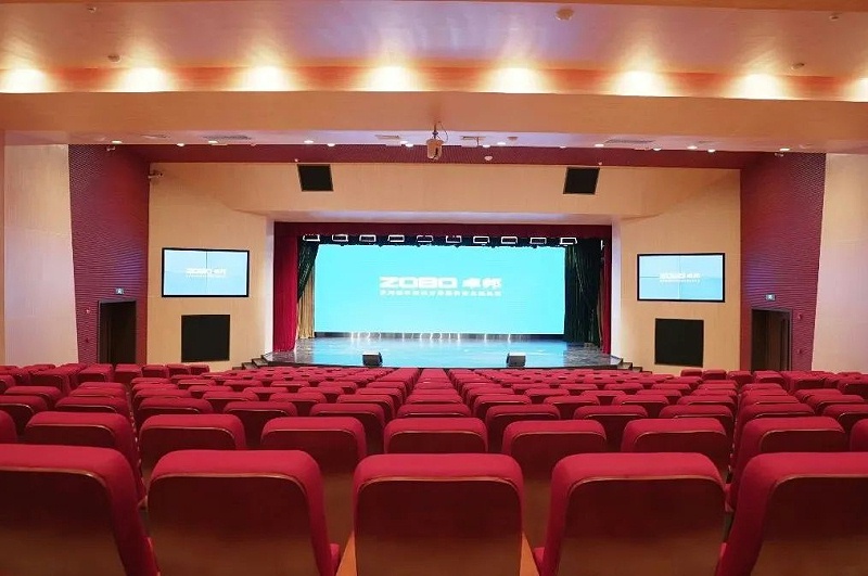 劇場污绿巨人APP下载案例丨ZOBO绿巨人黄色下载為瑞金市文化藝術中心提供聲光電係統的空間視聽解決方案及服務