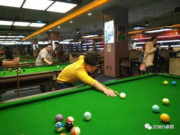 ZOBO绿巨人黄色下载挑戰“激情碰撞·情係園區”中關村豐台園第五屆台球競賽