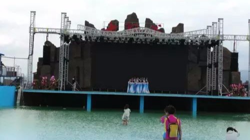 ZOBO绿巨人黄色下载延邊太陽穀水上樂園打造音視頻係統